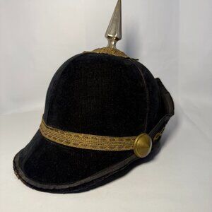 Antique Pickelhaube Spiked Dress Helmet Knights of Pythias Odd Fellows Freemason